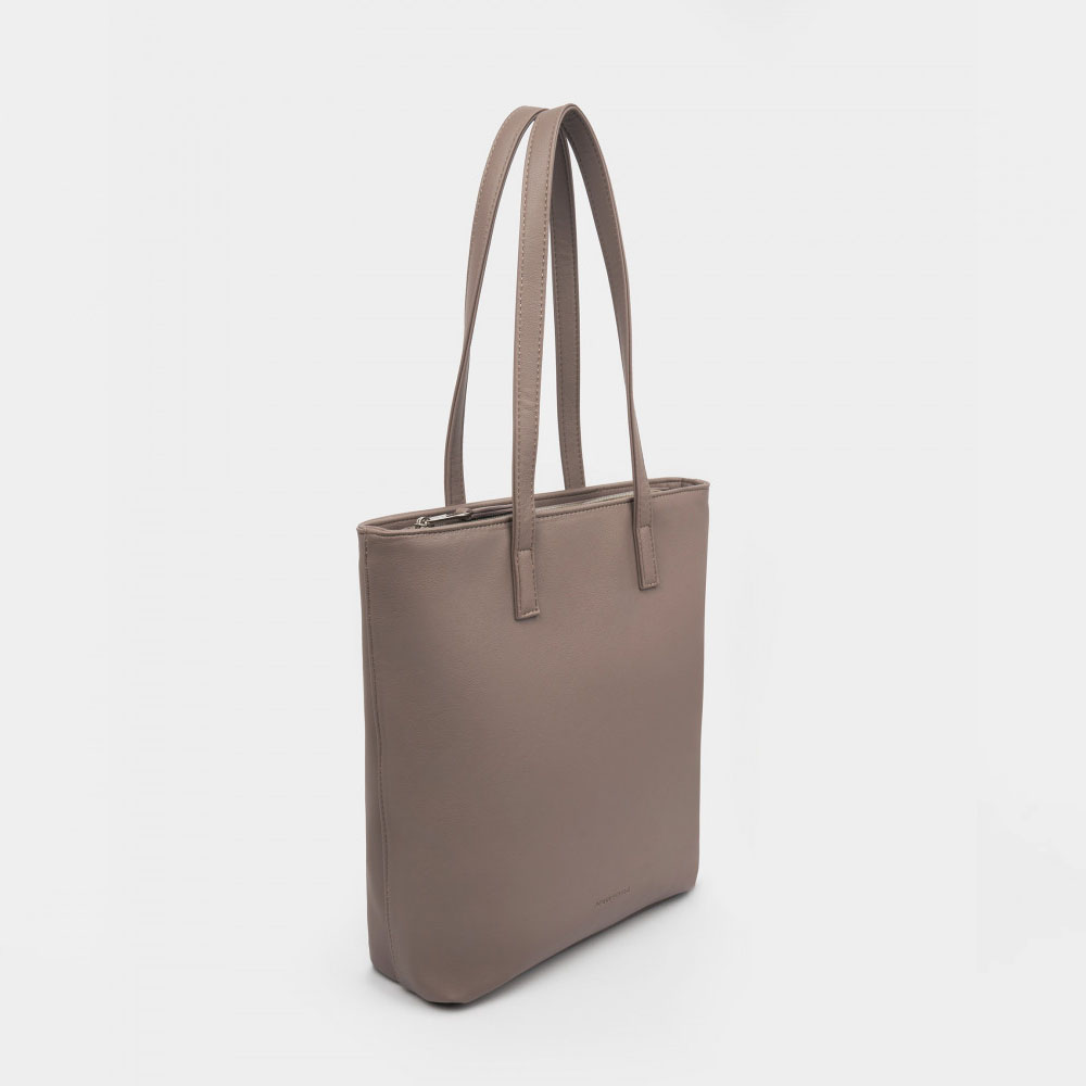 Мягкая женская сумка-шоппер ROOMY S в цвете Туман | ARNY PRAHT 