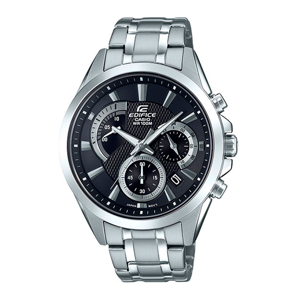 Японские часы мужские CASIO Edifice EFV-580D-1A с хронографом | Casio 