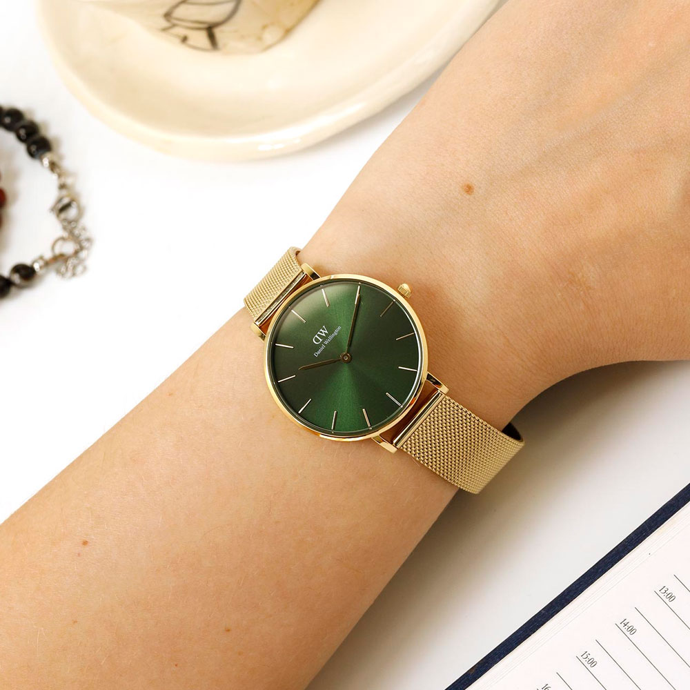 Часы женские Daniel Wellington Petite Emerald DW00100480 | DANIEL WELLINGTON 