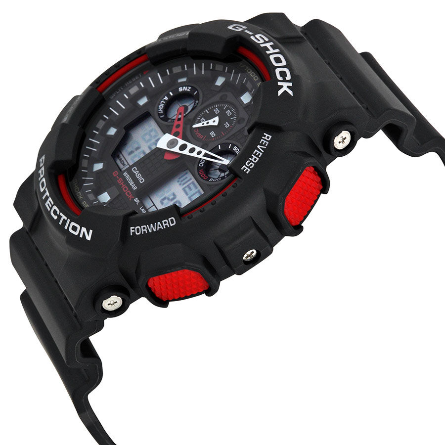 Японские наручные часы мужские CASIO G-SHOCK GA-100-1A4 | Casio 
