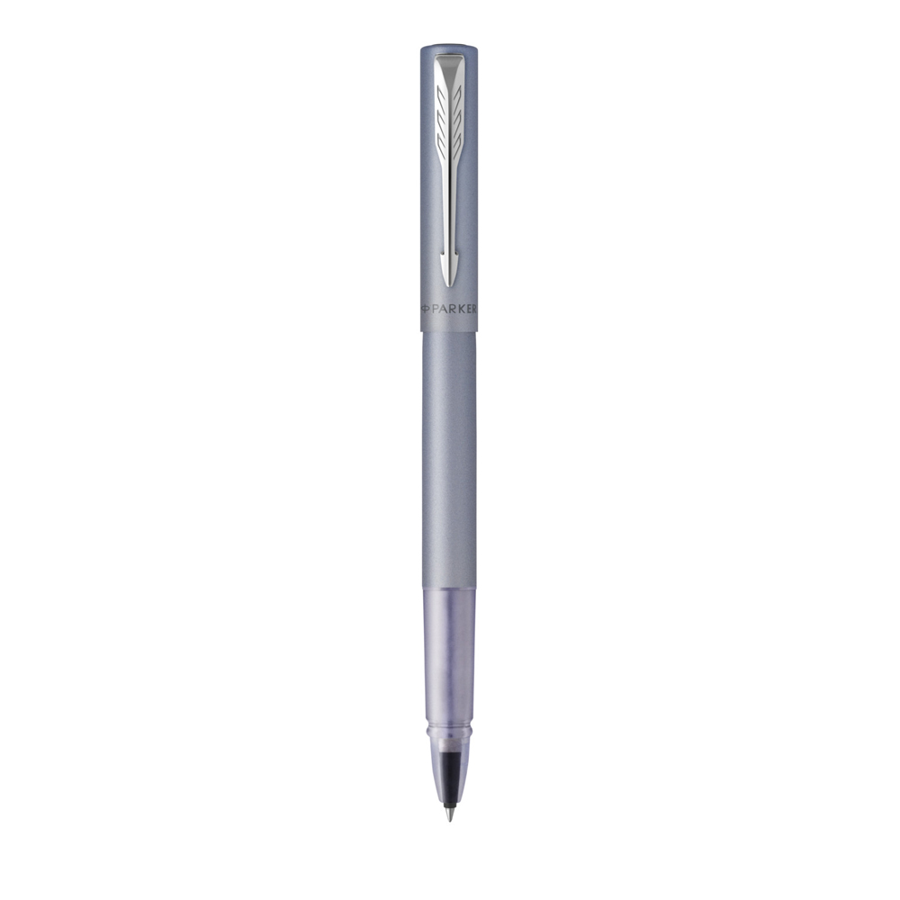Ручка-роллер Parker Vector XL Silver Blue CT, цвет чернил black, стержень: F, 2159775 2159775 | PARKER 