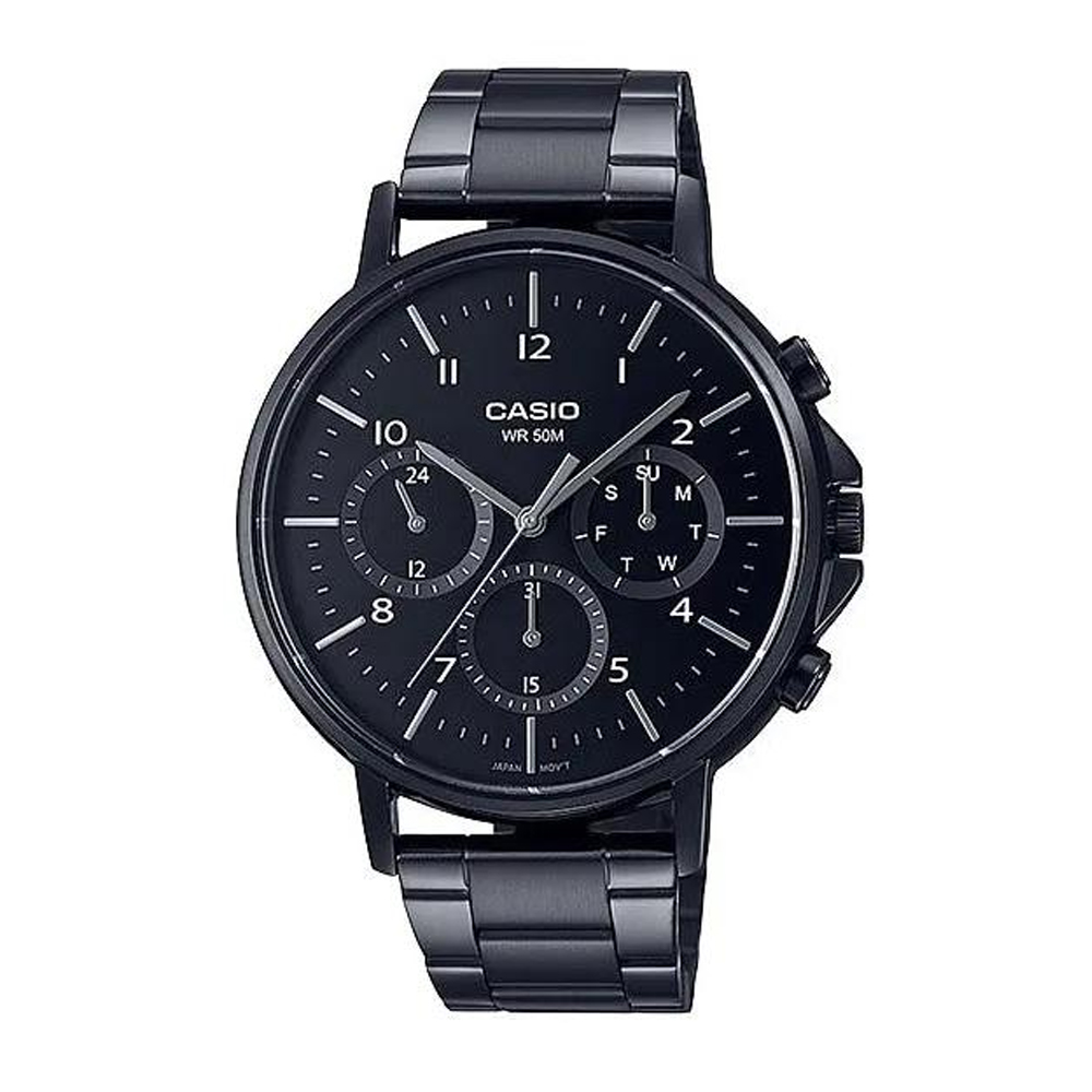 Японские наручные часы мужские CASIO Collection MTP-E321B-1A | Casio 
