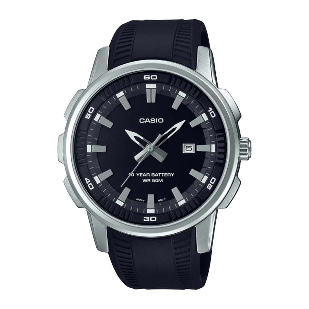 Японские наручные часы мужские CASIO MTP-E195-1A | Casio 