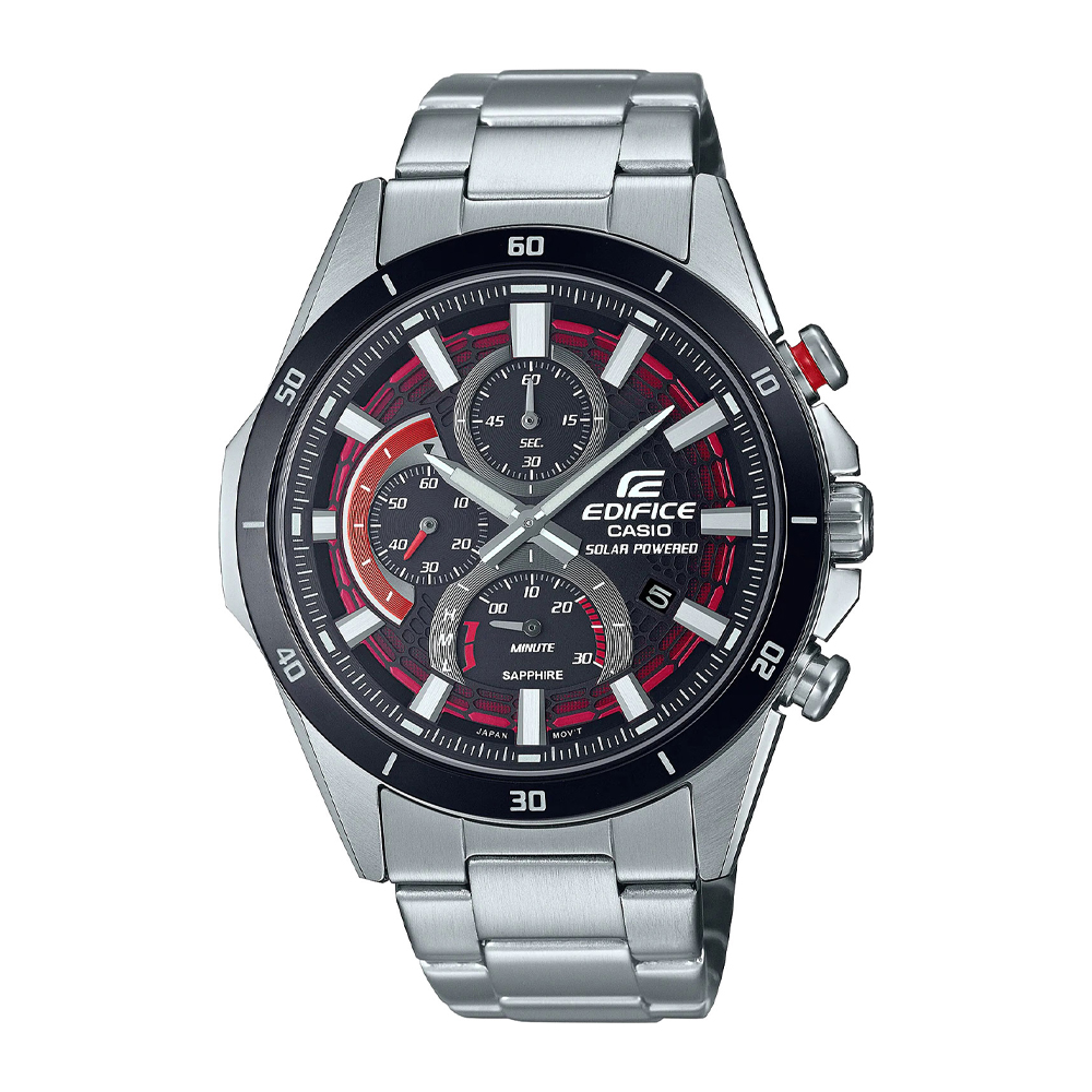 Японские наручные часы мужские CASIO Edifice EFS-S610DB-1A с хронографом | Casio 