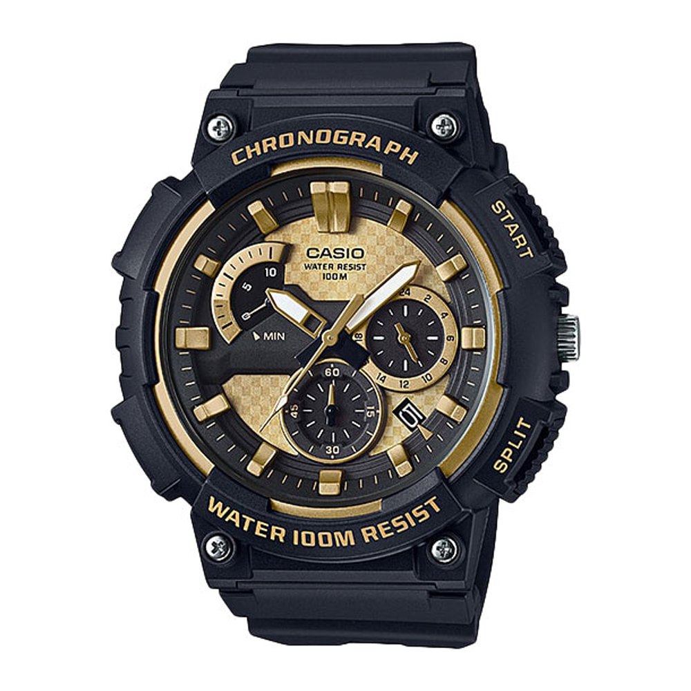 Японские наручные часы мужские CASIO Collection MCW-200H-9A с хронографом | Casio 