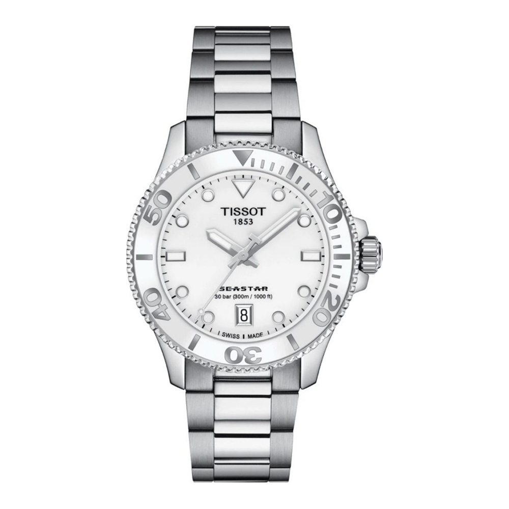 Часы женские Tissot Seastar 1000 T120.210.11.011.00 | TISSOT 