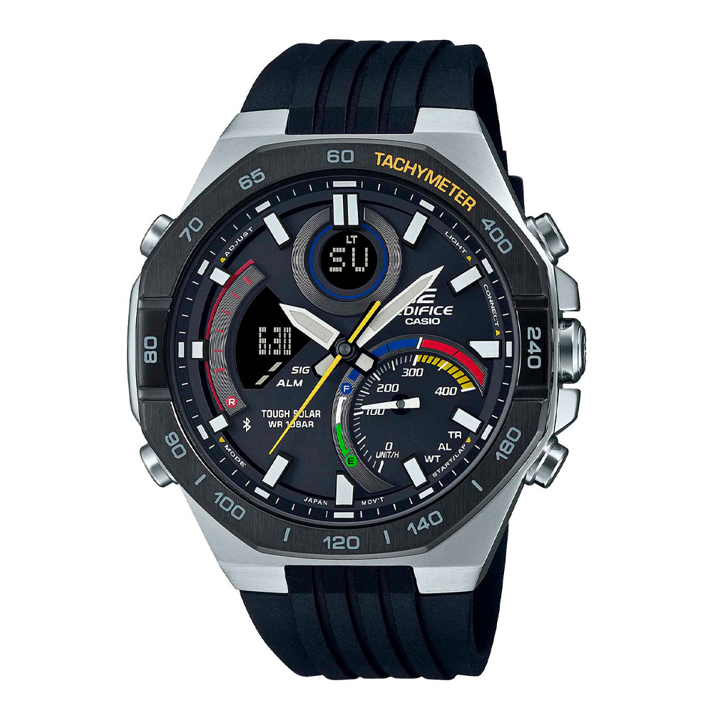 Японские часы мужские CASIO Edifice ECB-950MP-1A с хронографом | Casio 