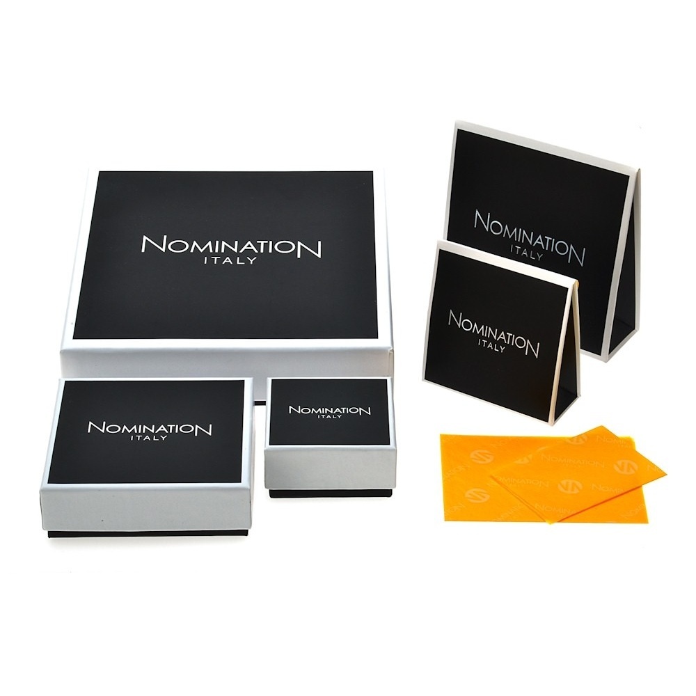 Звено Nomination CLASSIC  базовое с маркировкой цвет стальной | NOMINATION ITALY 