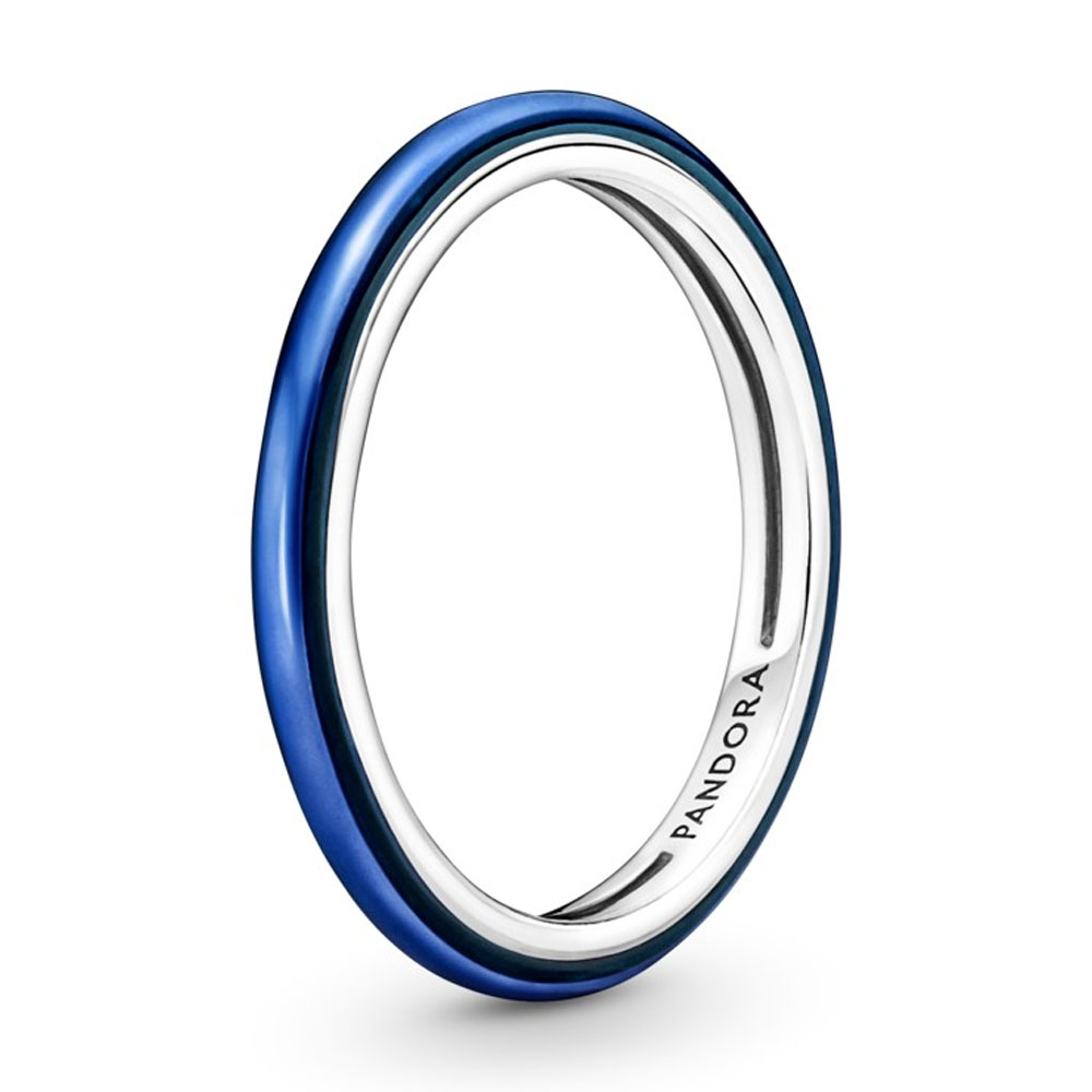Наборное кольцо Pandora ME Electric Blue | PANDORA 