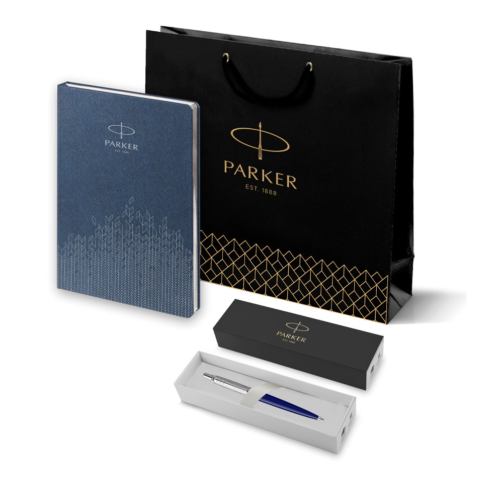 Подарочный набор: Шариковая ручка Parker Jotter K60 и Ежедневник недатированный R0011105_4033170  | PARKER 