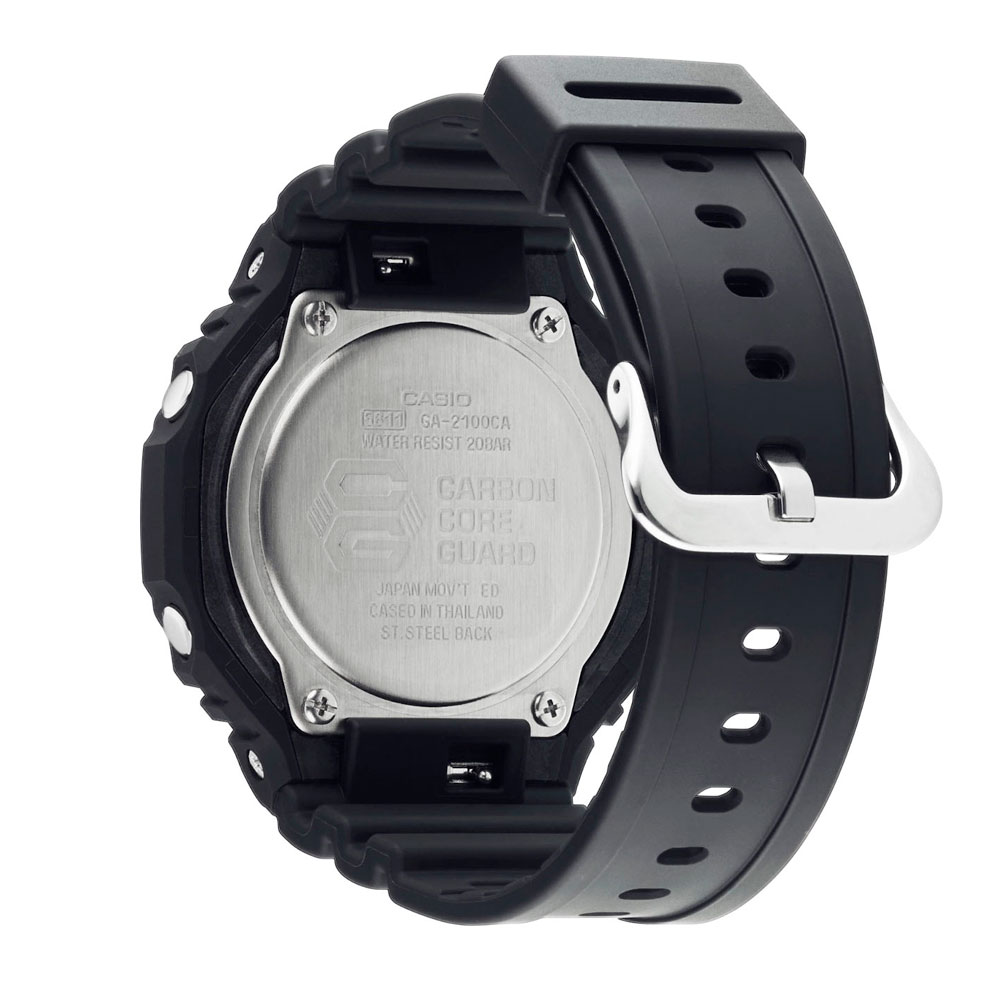 Японские наручные часы мужские Casio G-SHOCK GA-2100-1A2 с хронографом | Casio 