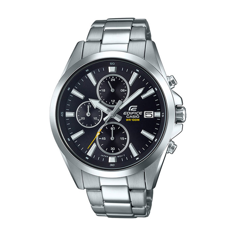 Японские часы мужские CASIO Edifice EFV-560D-1A с хронографом | Casio 