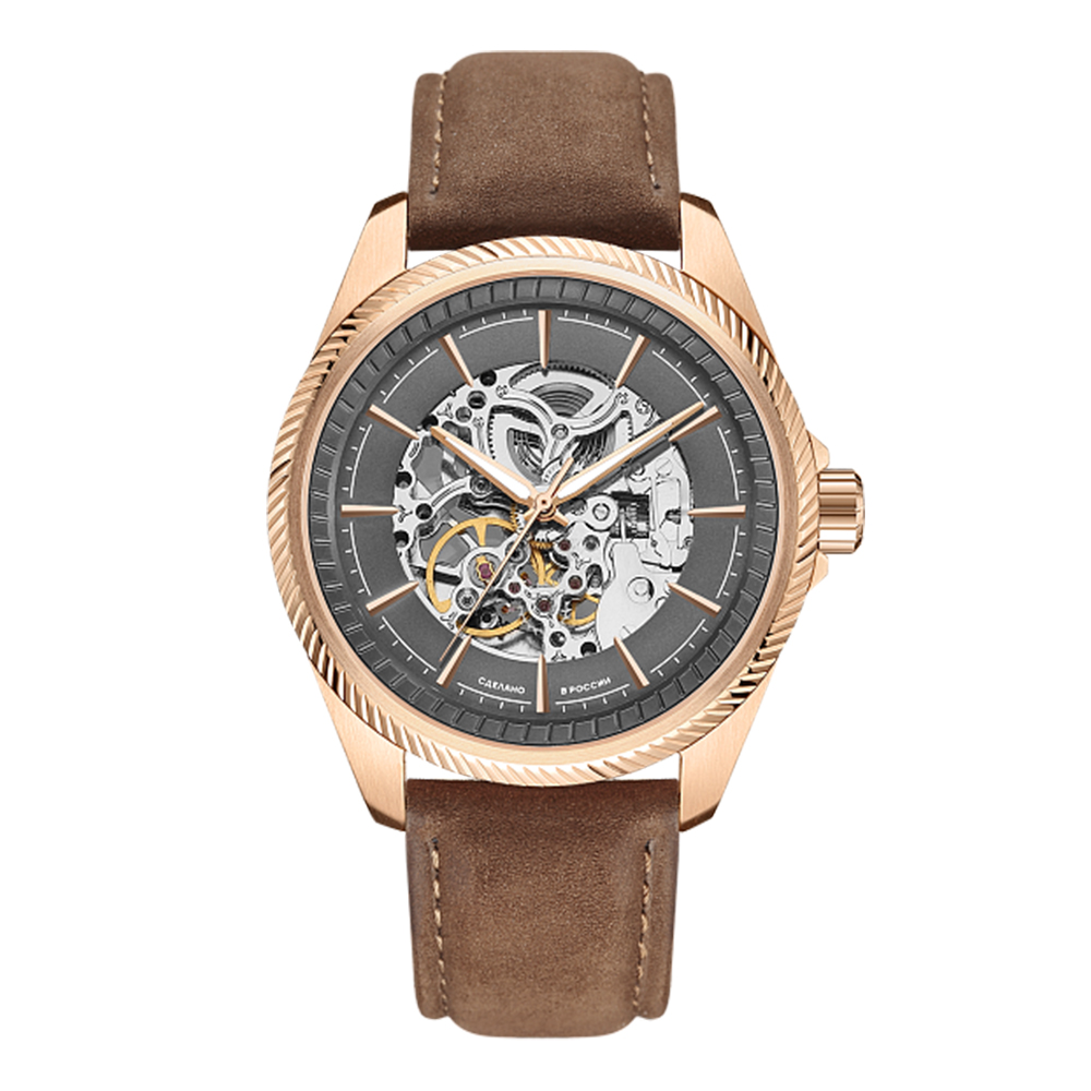 Часы мужские Mikhail Moskvin Elegance 3052L-3, механические часы с автоподзаводом | MIKHAIL MOSKVIN 