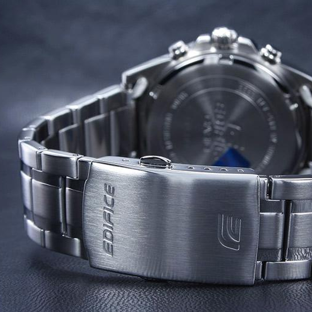 Японские наручные часы мужские Casio Edifice EFV-540D-1A2VUEF с хронографом | Casio 