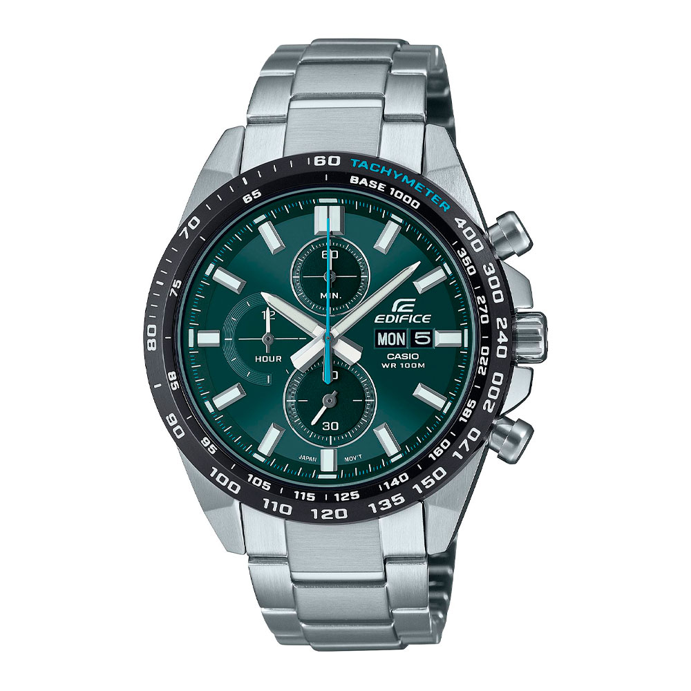 Японские часы мужские CASIO Edifice EFR-574DB-3A с хронографом | Casio 