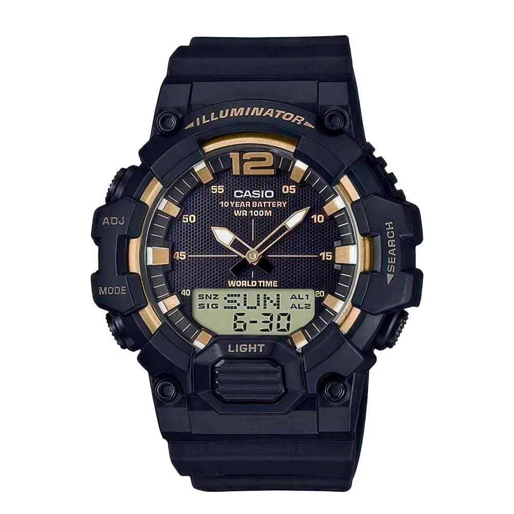 Японские часы мужские CASIO Collection Sports HDC-700-9A с хронографом | Casio 