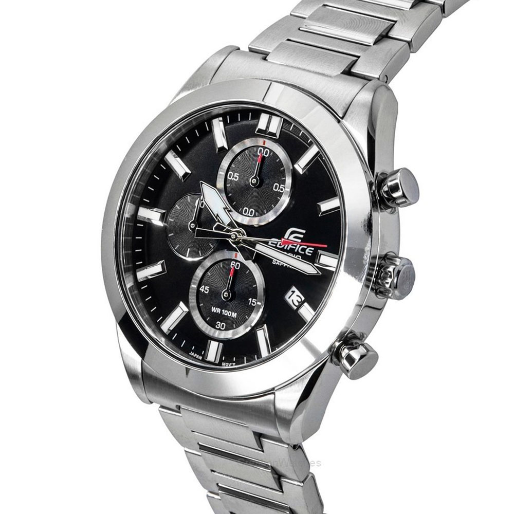 Японские часы мужские CASIO Edifice EFB-710D-1A с хронографом | Casio 