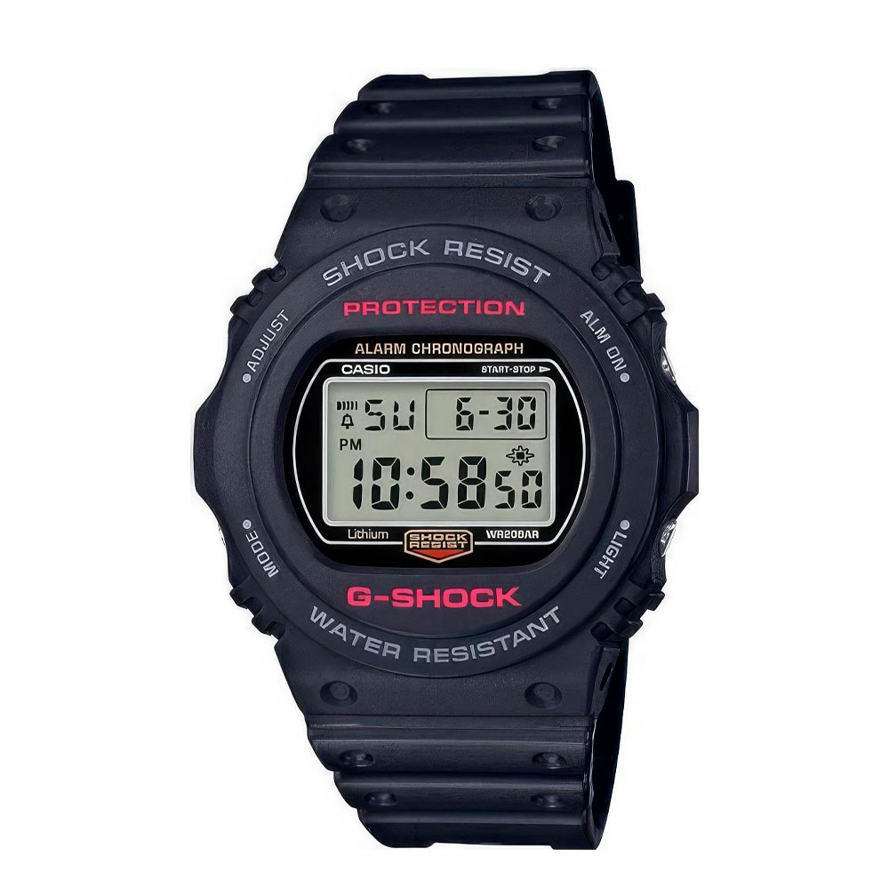 Японские наручные часы мужские Casio G-SHOCK  DW-5750E-1D | Casio 