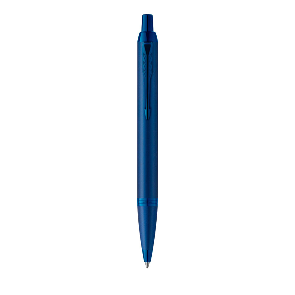 Шариковая ручка Parker IM Monochrome Blue, стержень:M, цвет чернил: blue 2172966 | PARKER 