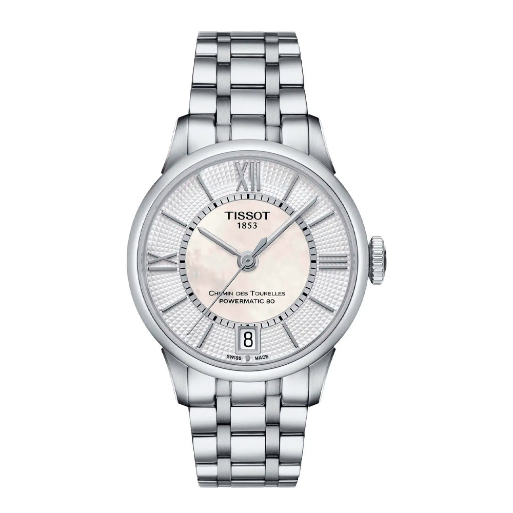 Часы женские Tissot Chemin Des Tourelles Powermatic 80 Lady T099.207.11.118.00