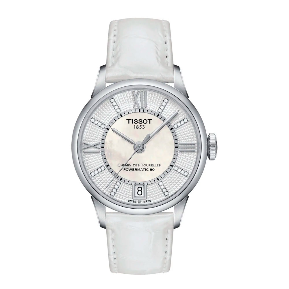 Часы женские Tissot  Chemin Des Tourelles Powermatic 80 Lady T099.207.16.116.00