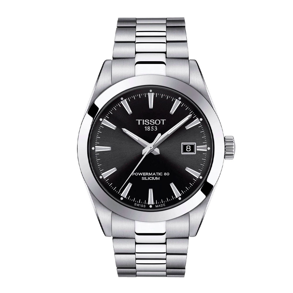 Часы мужские механические Tissot Gentleman Powermatic 80 Silicium T127.407.11.051.00