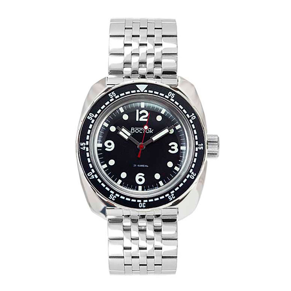 Часы мужские механические Восток Амфибия 71067А