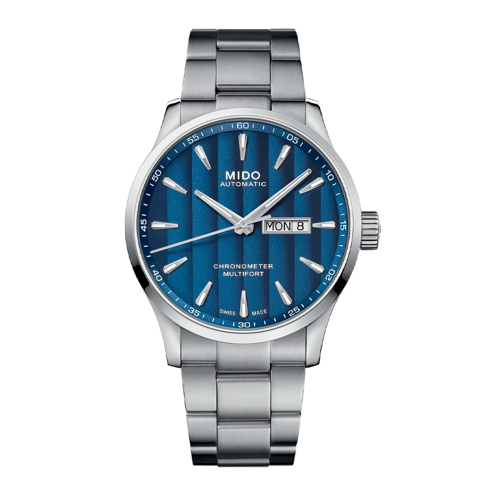 Часы мужские механические Mido Multifort Chronometer 1 M038.431.11.041.00