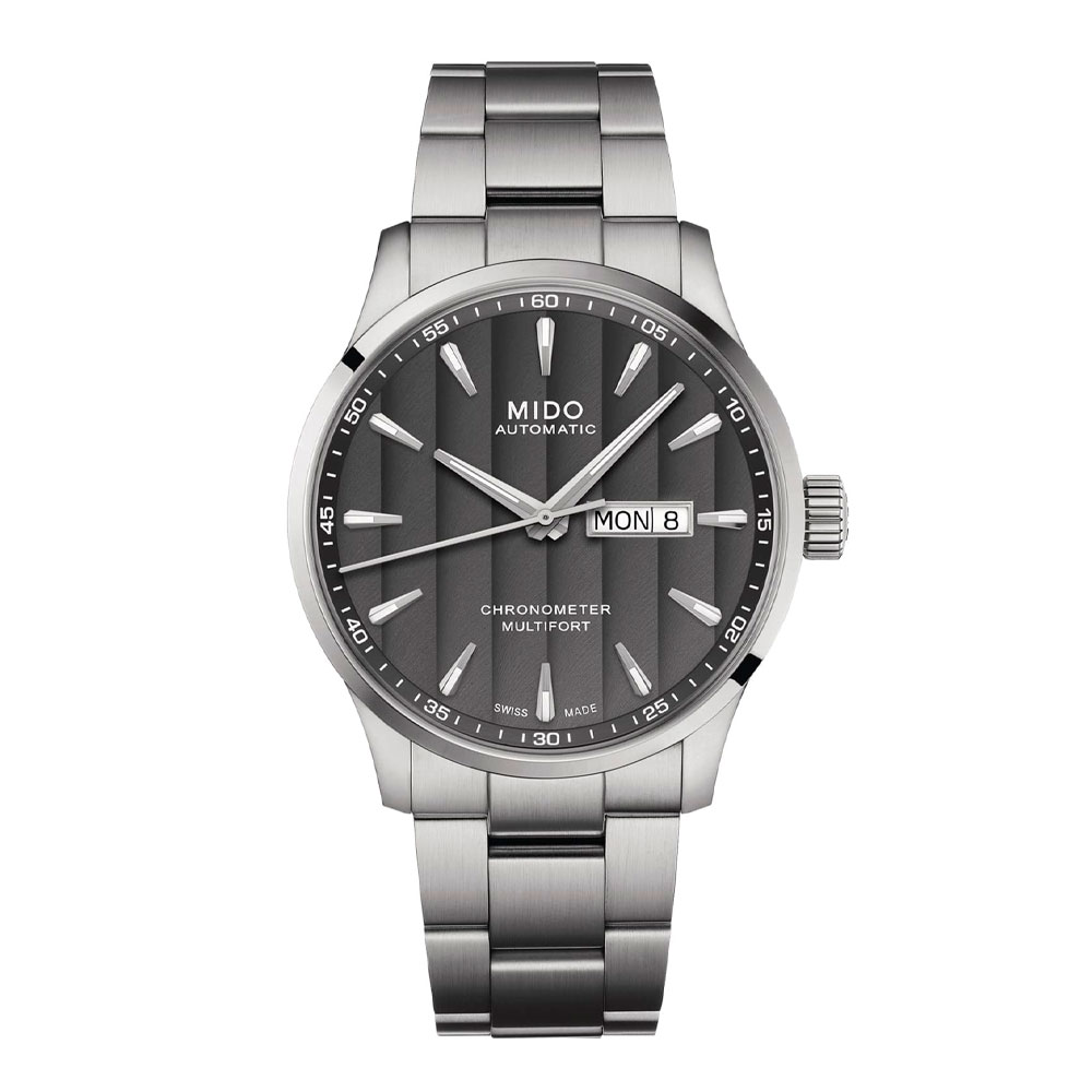 Часы мужские механические Mido Multifort Chronometer 1 M038.431.11.061.00