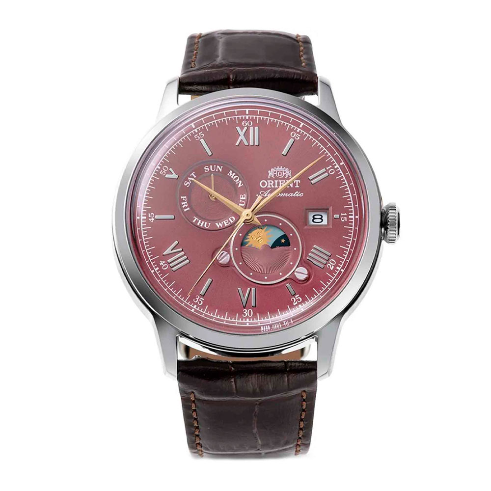 Часы мужские механические ORIENT Sun & Moon RA-AK0807R