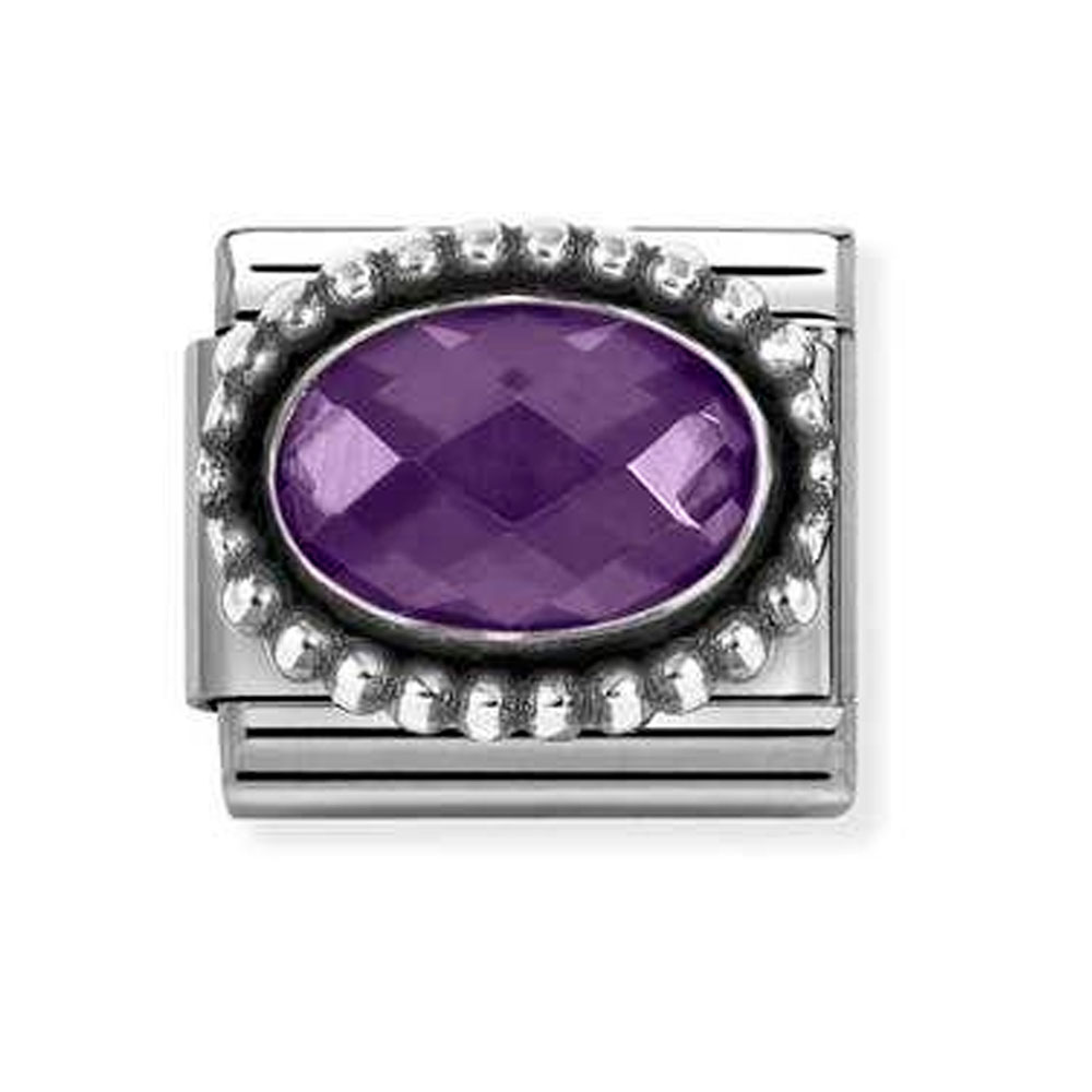 Звено CLASSIC «ГРАНЕНЫЙ ЦИРКОН ФИОЛЕТОВЫЙ»