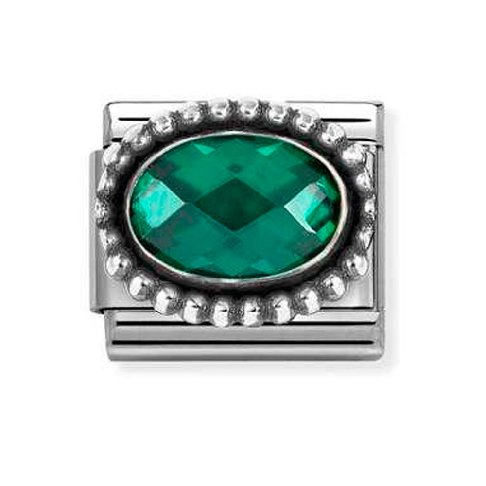 Звено CLASSIC «ГРАНЕНЫЙ ЦИРКОН ЗЕЛЕНЫЙ»