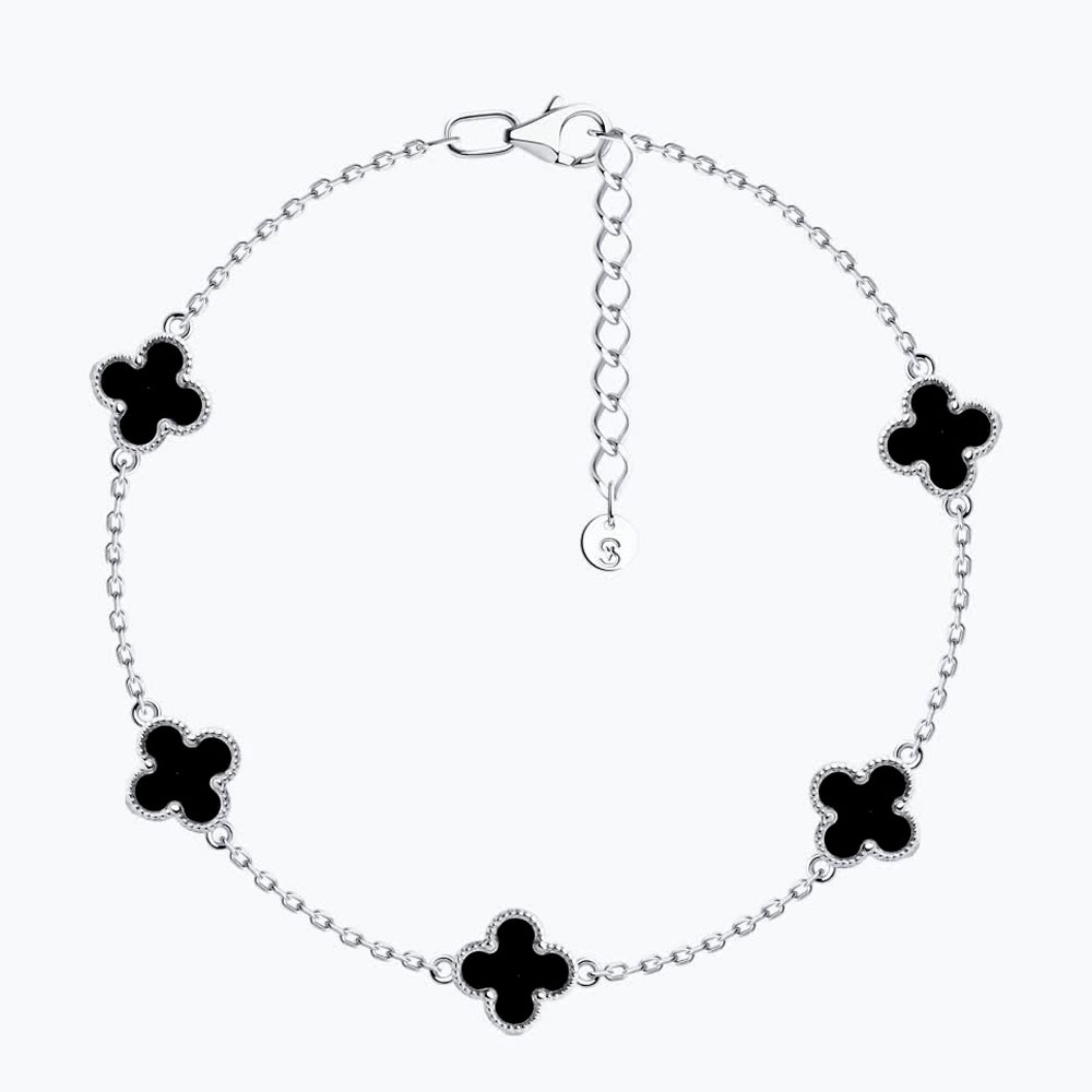 Браслет SOKOLOV из серебра с эмалью 94051191