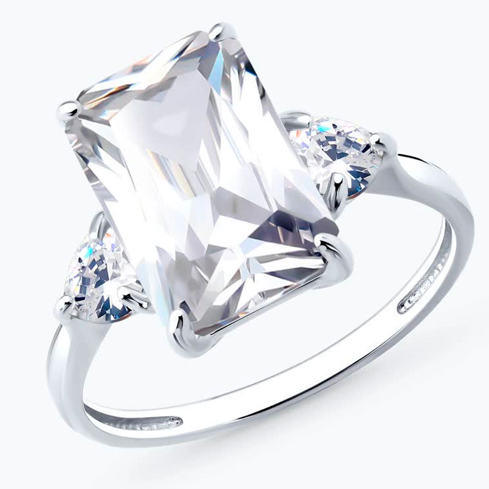 Кольцо SOKOLOV из серебра с фианитами 94014702