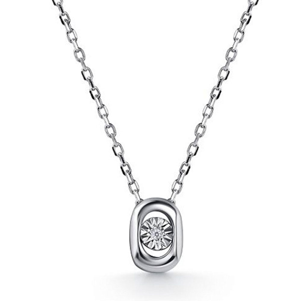 Колье Алькор из серебра с бриллиантом 06-5742/000Б-00