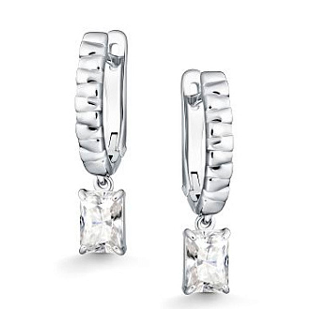 Серьги Алькор из серебра с горным хрусталем 02-5695/00ГХ-00
