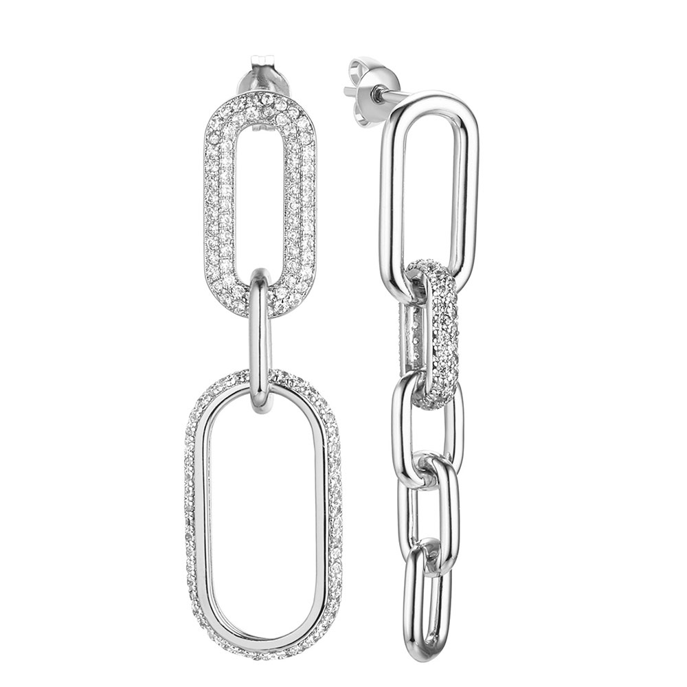 Серьги Fresh Jewelry CZ-E03058-X-W-X-X-W