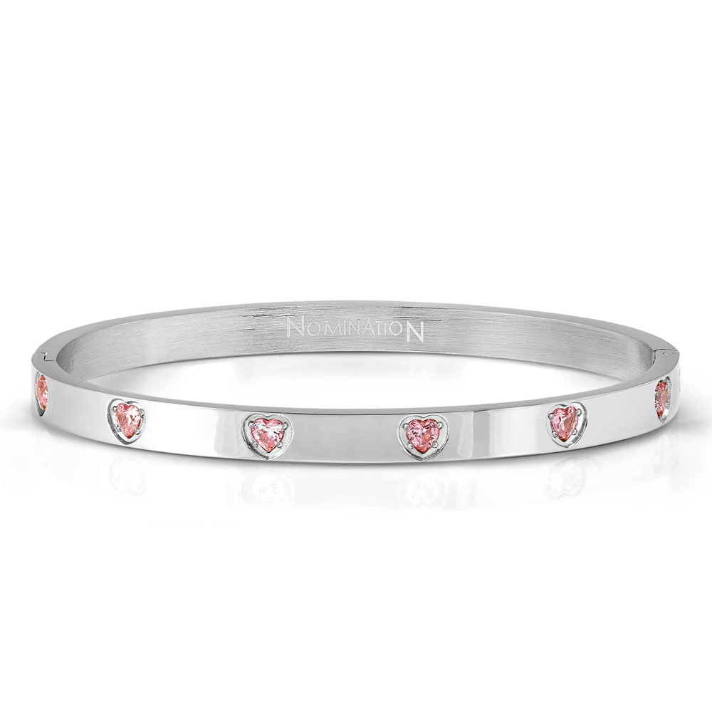 Браслет PRETTY BANGLES 6 сердец 5,6x4,9 S