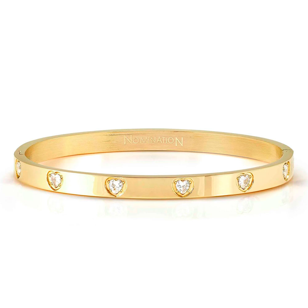 Браслет PRETTY BANGLES 6 сердец 5,6x4,9 S