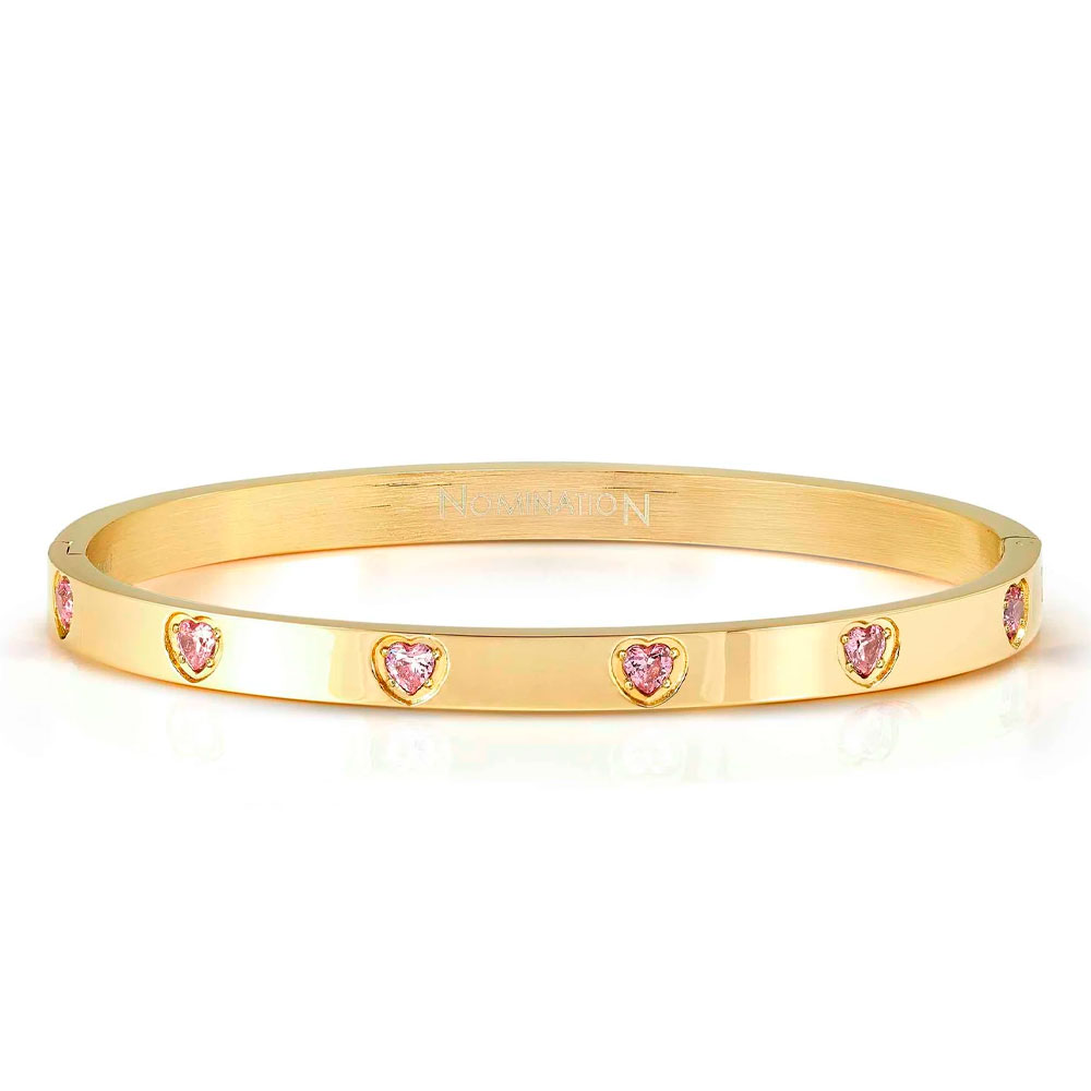 Браслет PRETTY BANGLES 6 сердец 5,6x4,9 S