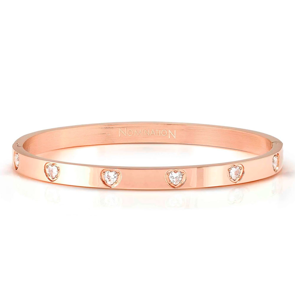 Браслет PRETTY BANGLES 6 сердец 5,6x4,9 S