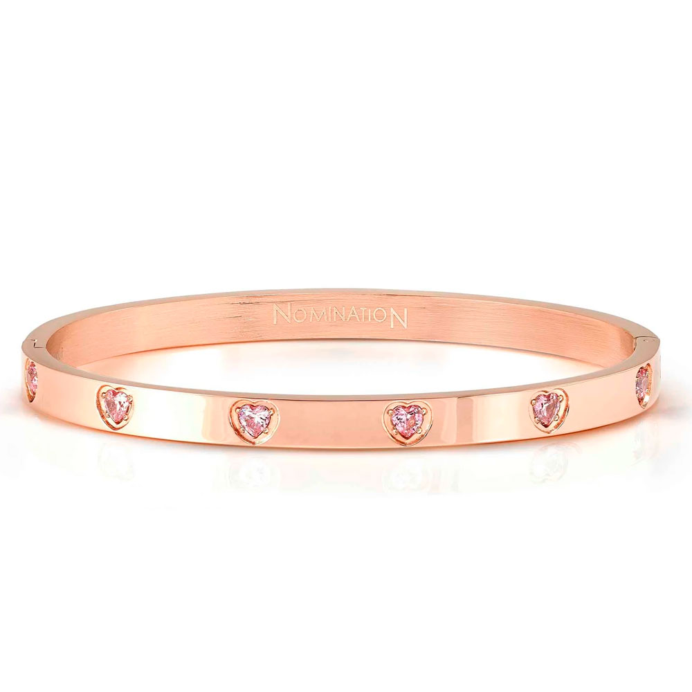 Браслет PRETTY BANGLES 6 сердец 5,6x4,9 S