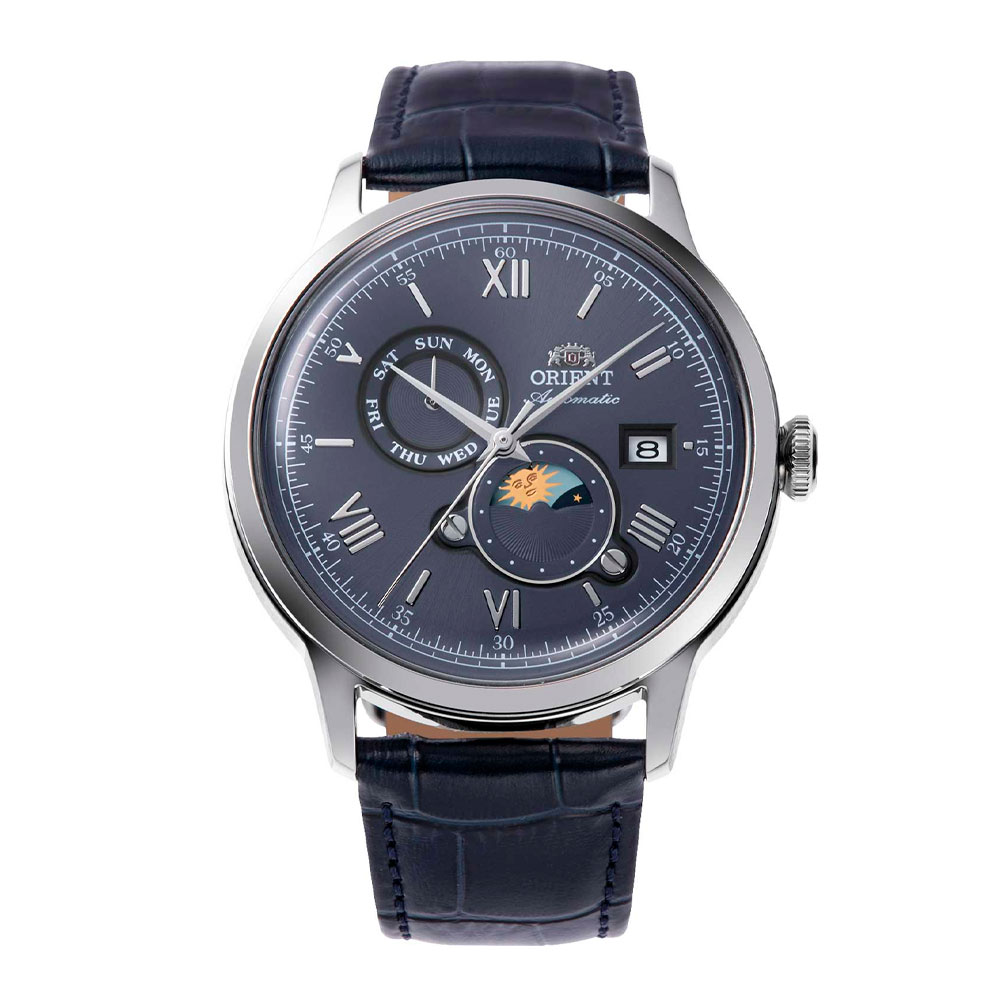 Часы мужские механические ORIENT Sun & Moon RA-AK0806L