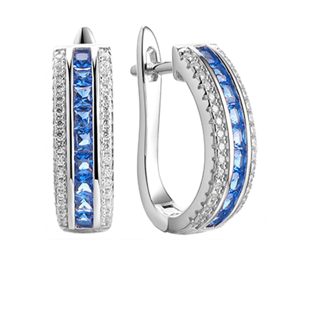 Серьги Fresh Jewelry SL-E1479-1-X-W-S4-X-W