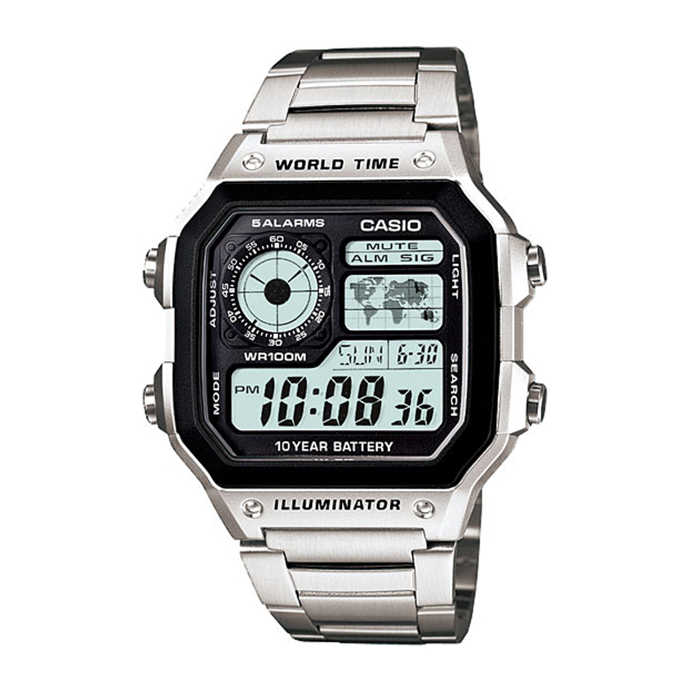 Японские наручные часы мужские Casio Collection AE-1200WHD-1A