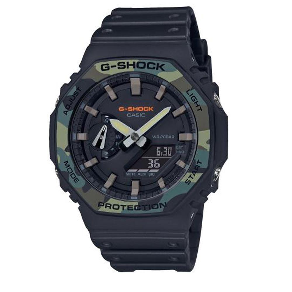 Японские наручные часы мужские Casio G-Shock GA-2100SU-1A