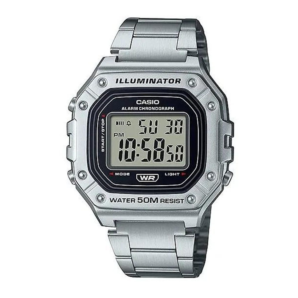 Японские наручные часы мужские Casio W-218HD-1A