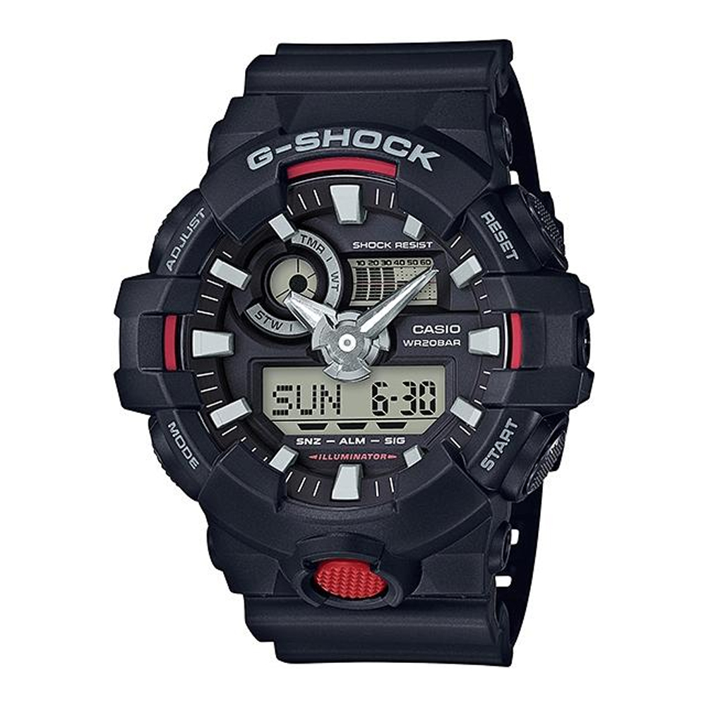 Японские наручные часы мужские CASIO G-Shock GA-700-1A