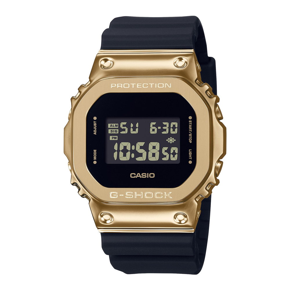 Японские часы мужские CASIO G-SHOCK GM-5600G-9E с хронографом