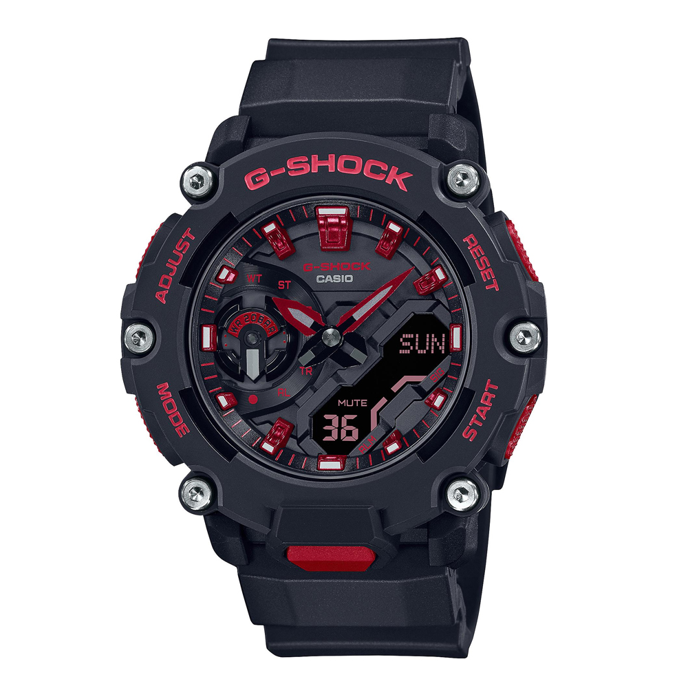 Японские часы мужские CASIO G-SHOCK  GA-2200BNR-1A